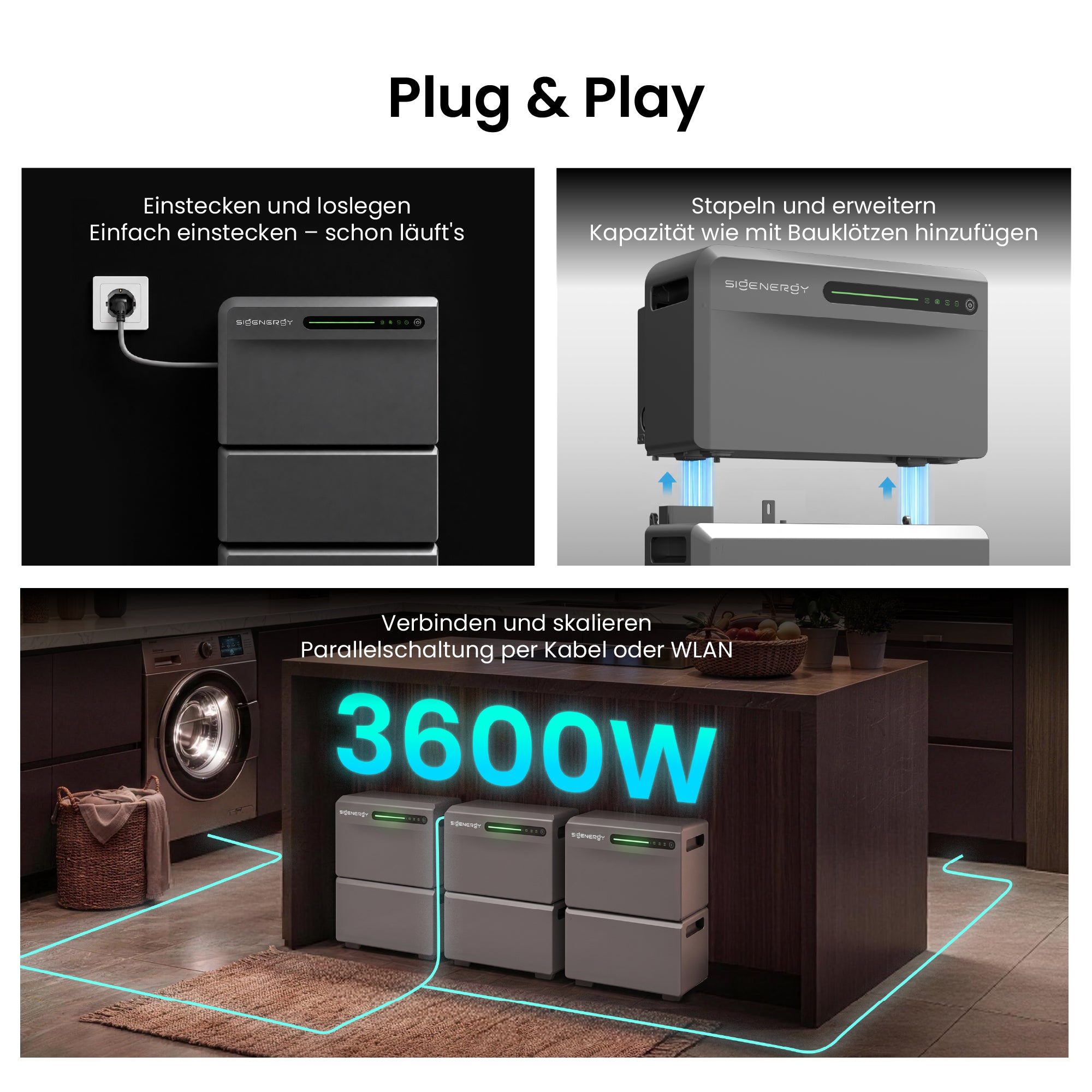 SigenMate 2700 Ultra Energiespeichersystem
