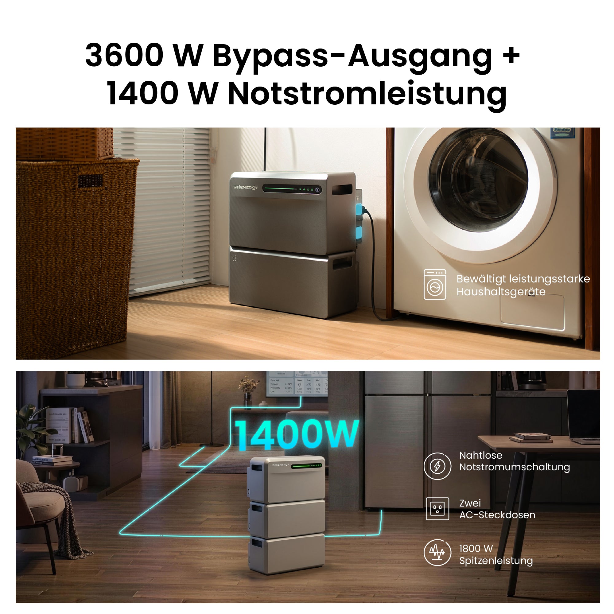 SigenMate 2700 Ultra Komplettes Parallelsystem