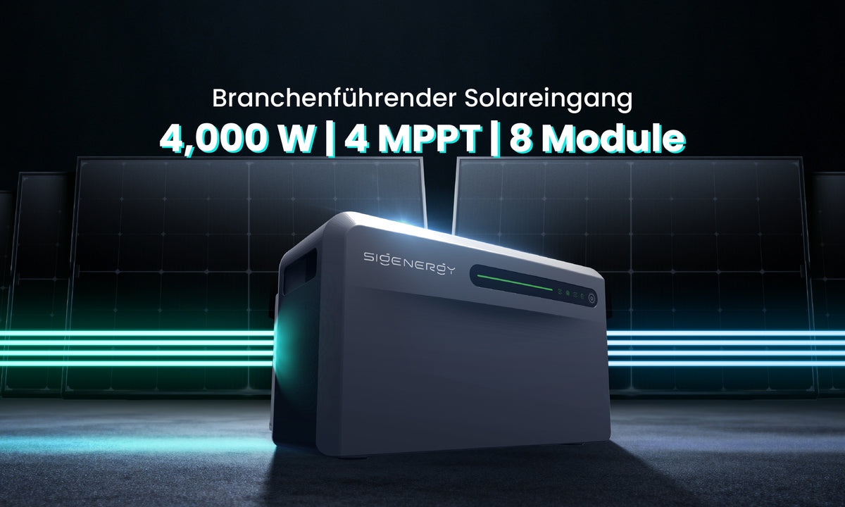 4.000 W Solareingang