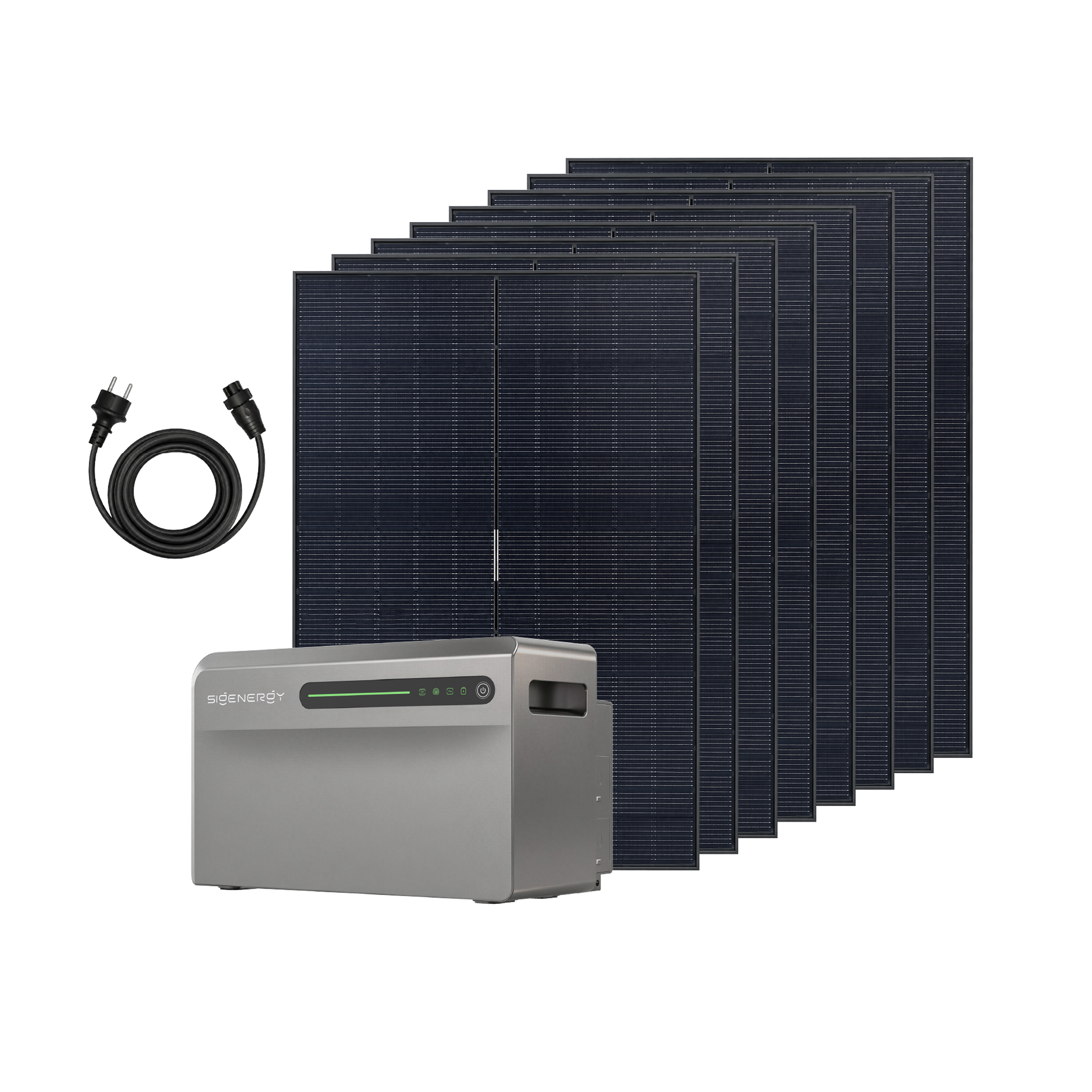 SigenMate 2700 Ultra mit PV-Panels