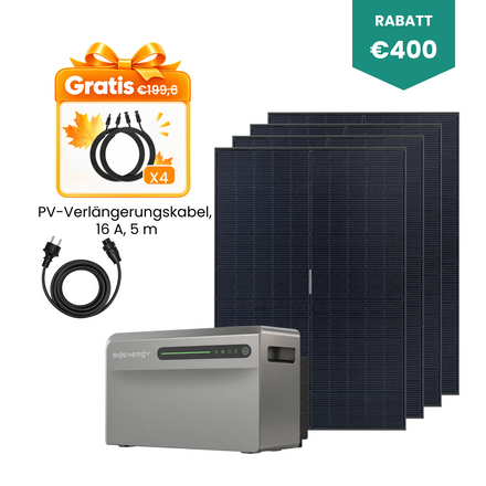 SigenMate 2700 Ultra mit PV-Panels