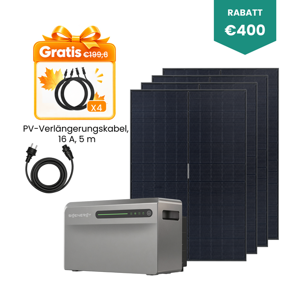 SigenMate 2700 Ultra mit PV-Panels