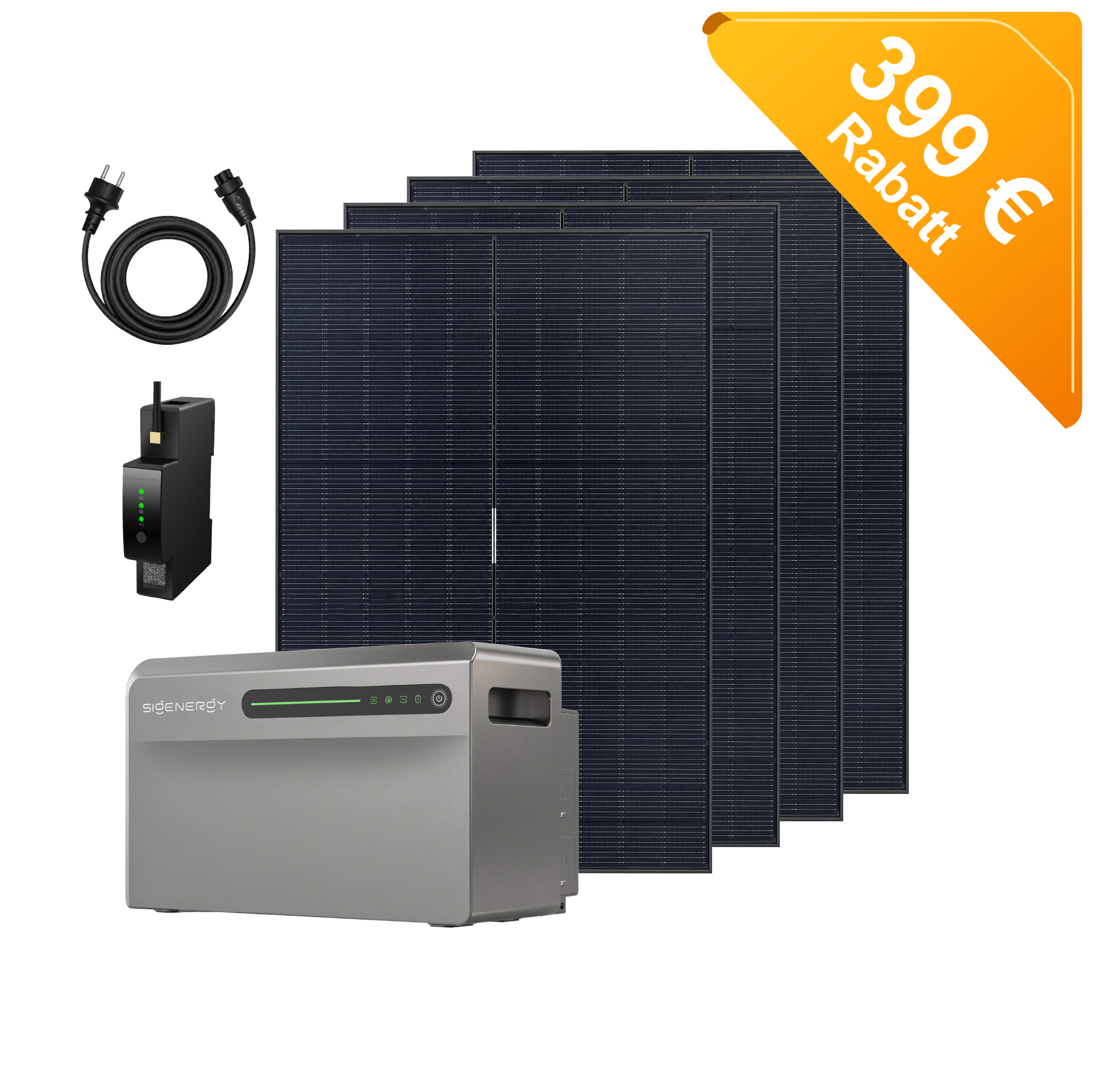 SigenMate 2700 Ultra mit PV-Panels