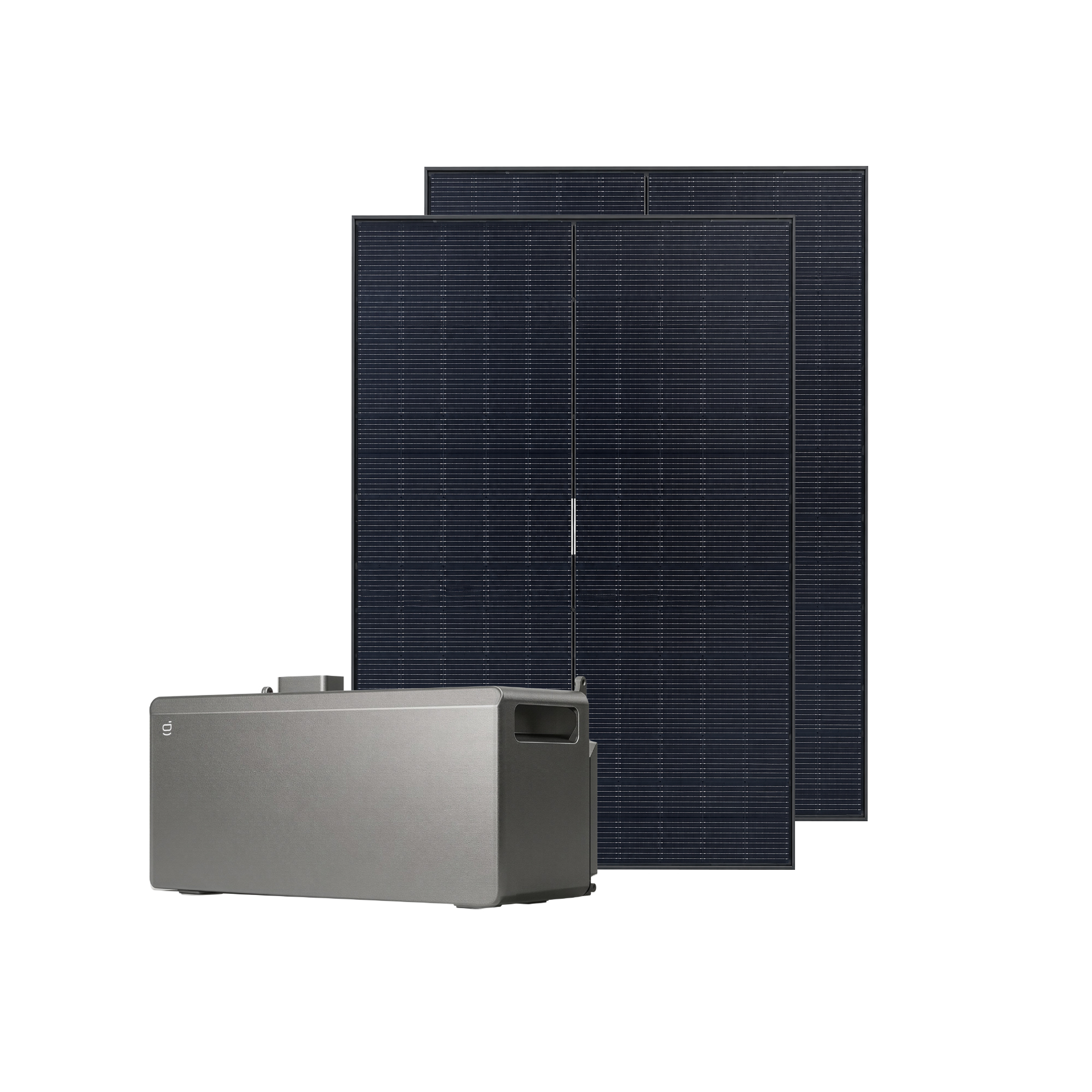SigenMate BAT 2700 Erweiterungsakku mit zwei bifazialen PV-Modulen